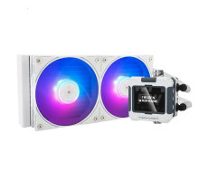 Tản nhiệt nước Thermalright Frozen WarFrame 240 ARGB Display - Trắng