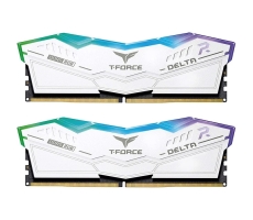 Ram DDR5 TEAMGROUP 32G/6000 T-Force Delta White RGB (2x16GB) Tản Nhiệt