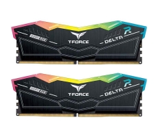 Ram DDR5 TEAMGROUP 32G/6000 T-Force Delta Black RGB (2x16GB) Tản Nhiệt