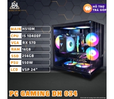 PC GAMING - DH 034 CORE I5 10400F | RAM 16GB | RX 570 8GB