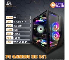 PC GAMING - DH 021 CORE I5 GEN4 | RAM 8GB | RX 570 