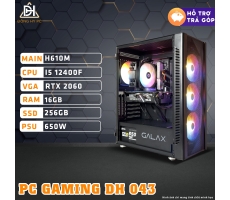 PC GAMING - DH 043 CORE I5 12400F | RAM 16GB | RTX 2060 6G | SSD 256GB
