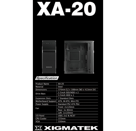 Case Xigmatek XA-20 