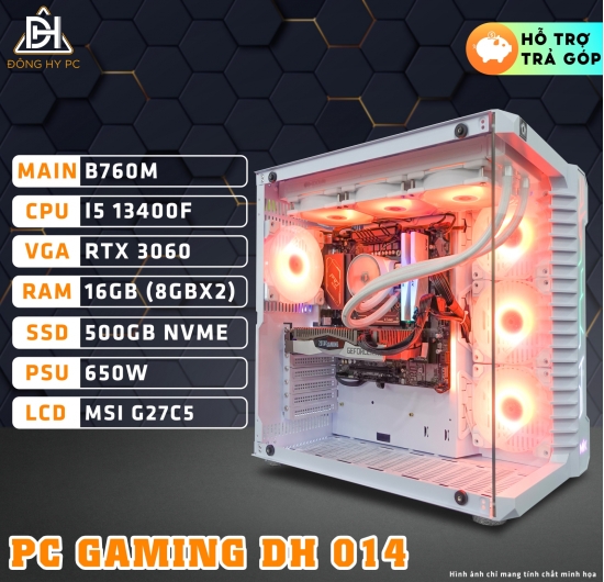 PC GAMING - DH 014 CORE I5 13400F | RAM 16GB | RTX 3060