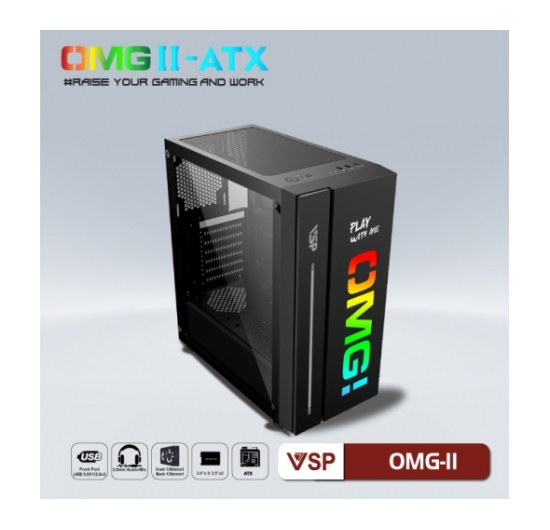 Case VSP OMG-II ATX - Black