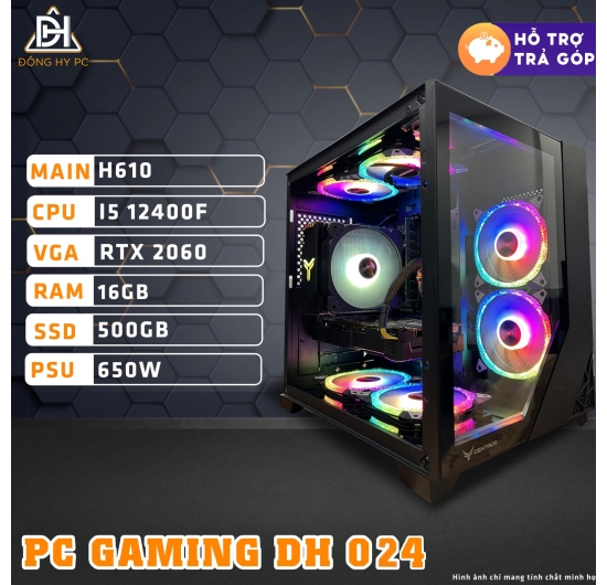 PC GAMING - DH 024 CORE I5 12400F | RAM 16GB | GTX 2060
