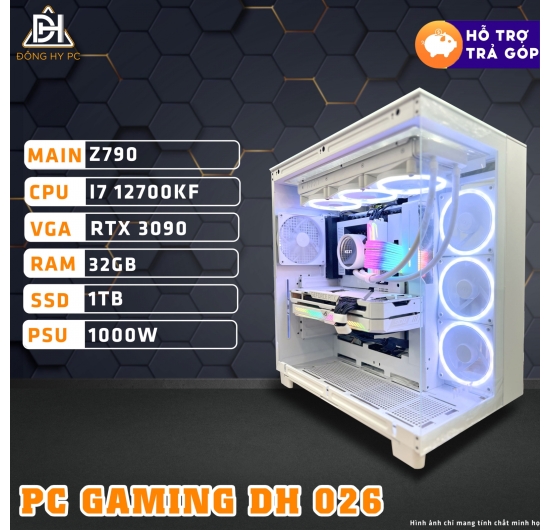 PC GAMING - DH 026 CORE I7 12700KF | RAM 32GB | RTX 3090
