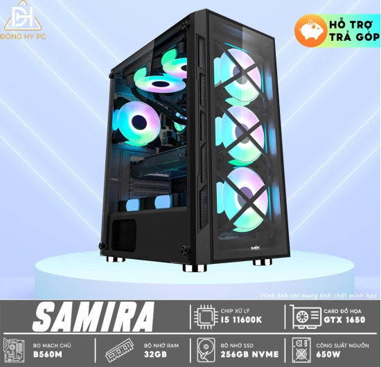 PC GAMING SAMIRA- CORE I5 11600K | RAM 32GB | GTX 1650