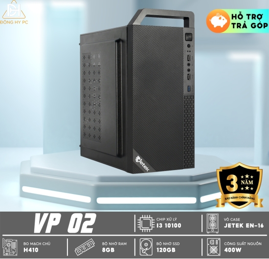 PC VĂN PHÒNG - CORE I3 10100 | RAM 8GB | SSD 120GB